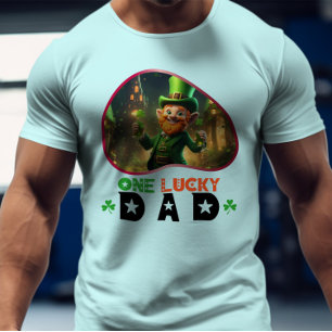 Camiseta Un papá afortunado - Tradiciones irlandesas