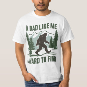 Camiseta Un papá como yo es difícil de encontrar Sasquatch