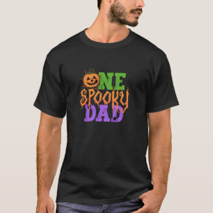 Camiseta Un papá espantado una familia haciendo juego de di