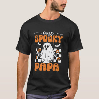 Camiseta Un Papa fantasmal haciendo coincidir disfraces de 