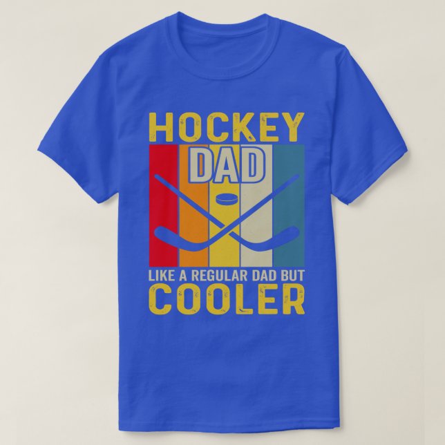 Camiseta Un papá gracioso de hockey le gusta a un papá comú (Diseño del anverso)