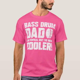 Camiseta Un papá gracioso de tambor de pan de banda de marc