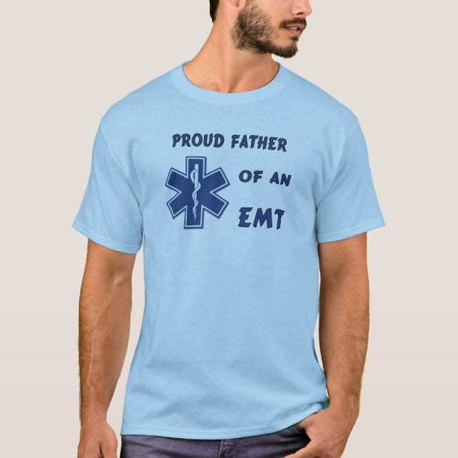 Camiseta Un papá orgulloso de un EMT (Anverso)