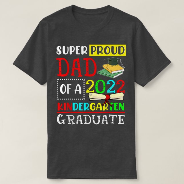 Camiseta Un Papá Súper Orgulloso De Una Clase De La Guardia (Diseño del anverso)