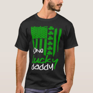 Camiseta Un Papi Afortunado Día De Leprechaun St Patricks