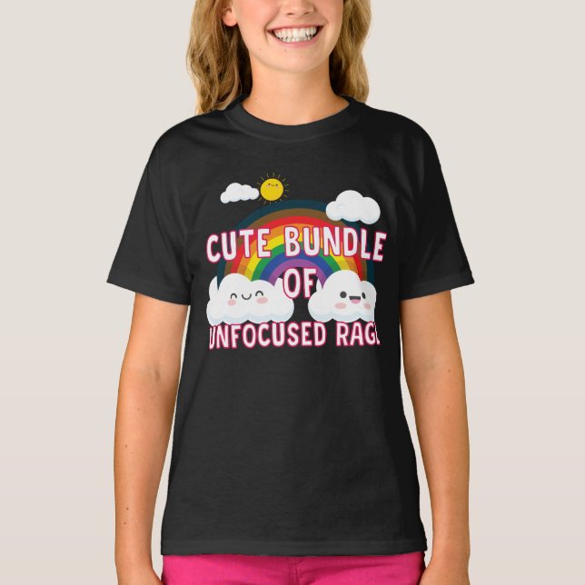 Camiseta Un Paquete De Razones No Centradas (Anverso)