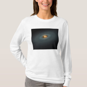 Camiseta Un par apretado de estrellas y de un disco