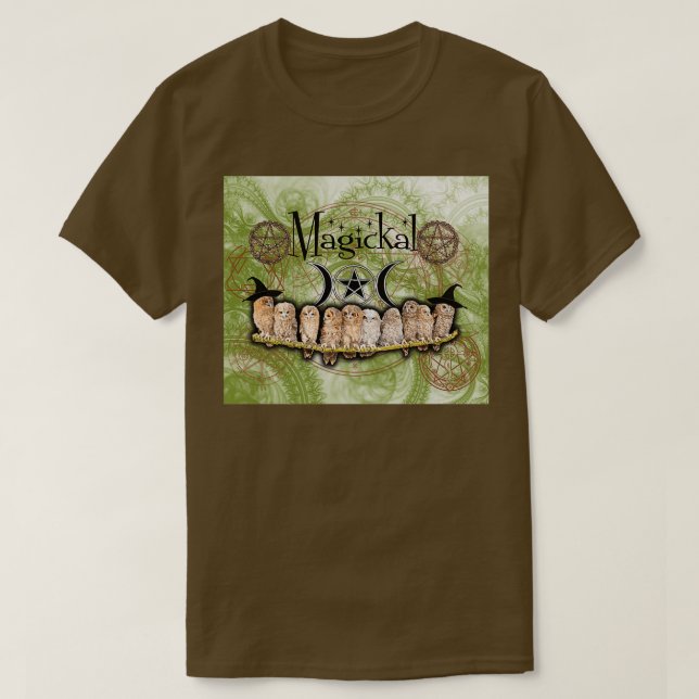 Camiseta Un Parlamento de lechuzas (Diseño del anverso)