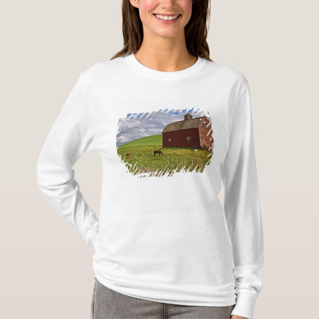 Camiseta Un paseo a través del país de la granja de Palouse (Anverso)