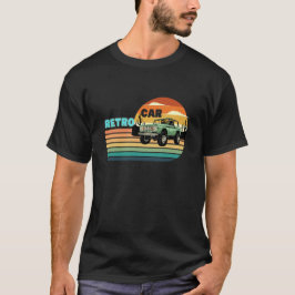 Camiseta Un paseo clásico en coche retro