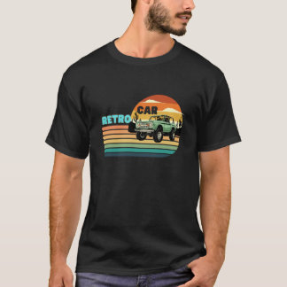 Camiseta Un paseo clásico en coche retro
