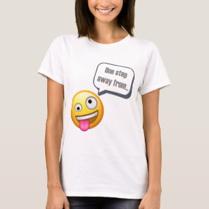 Camiseta un paso de ser emoji loca