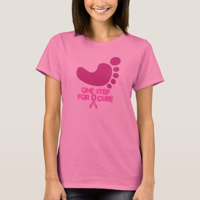 Camiseta un paso para el cáncer (Anverso)
