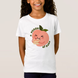 Camiseta Un pastel de melocotón