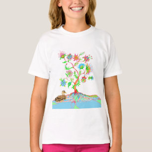 Camiseta Un pato y un árbol de la vida