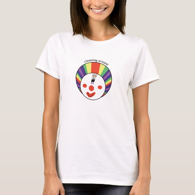 Camiseta Un payaso divertido y cómodo (Anverso)