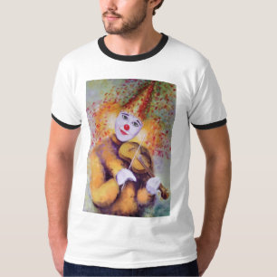 Camiseta Un payaso dulce tocando el violín
