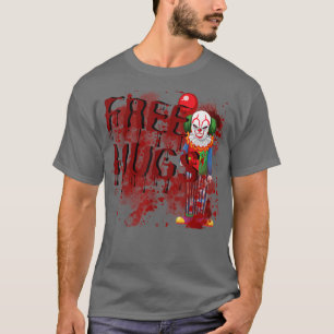 Camiseta Un payaso vago y vago disfraz de Halloween asusta