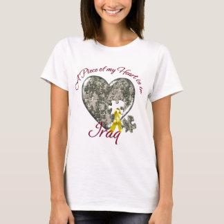 Camiseta Un pedazo de mi corazón está en Iraq