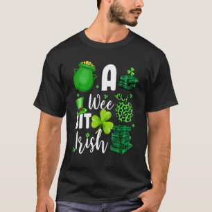Camiseta Un pedazo irlandés de Shamrock Teacher St Patrick'