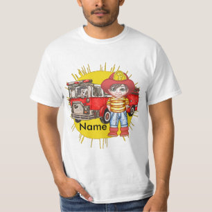 Camiseta Un pequeño bombero
