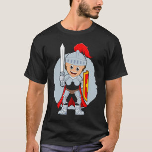 Camiseta Un pequeño caballero orgulloso del Medieval con es
