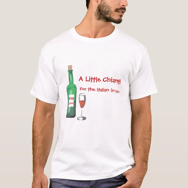 Camiseta Un pequeño Chianti (Anverso)
