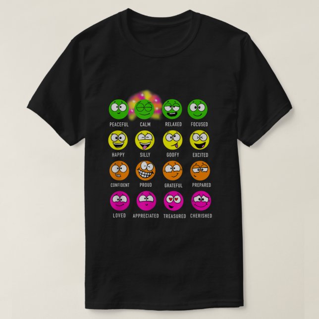 Camiseta Un pequeño grupo de sensaciones (Diseño del anverso)