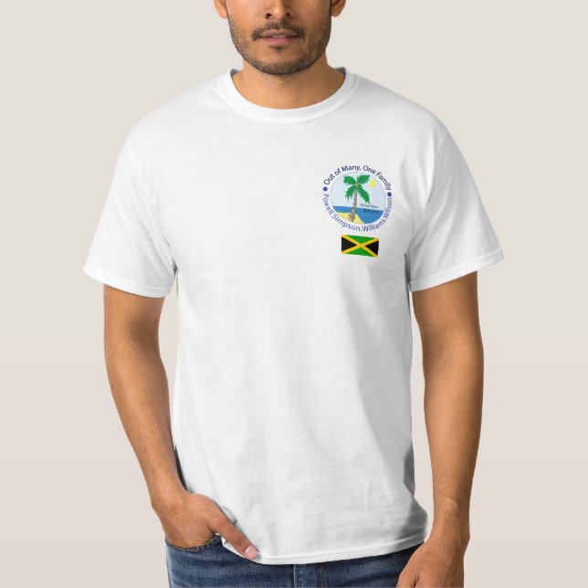Camiseta Un pequeño logotipo de la familia (Anverso)