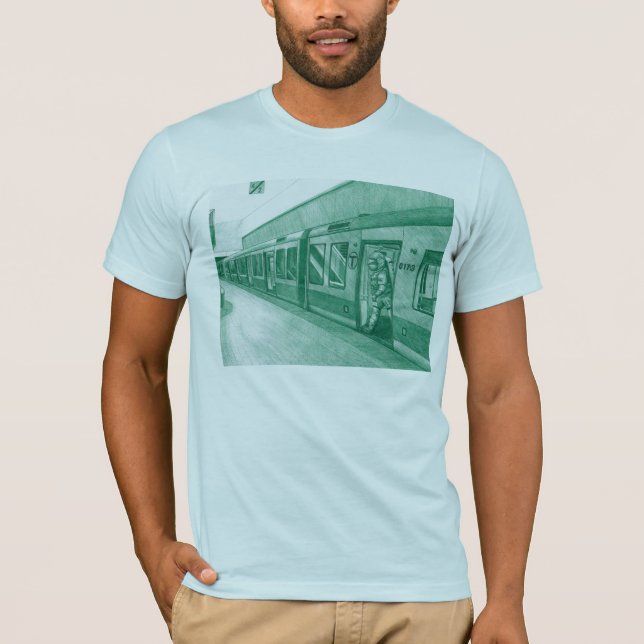 Camiseta Un pequeño paso (Anverso)