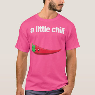 Camiseta Un pequeño pimienta chile kawaii