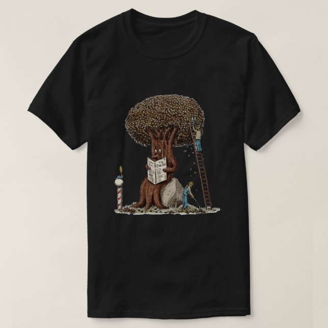 Camiseta Un Pequeño Recorte (Diseño del anverso)