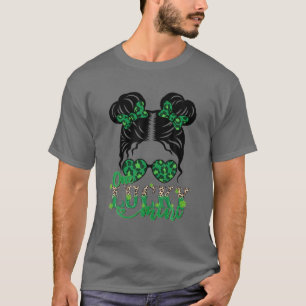 Camiseta Un pequeño y afortunado bollo feliz St Patricks Da