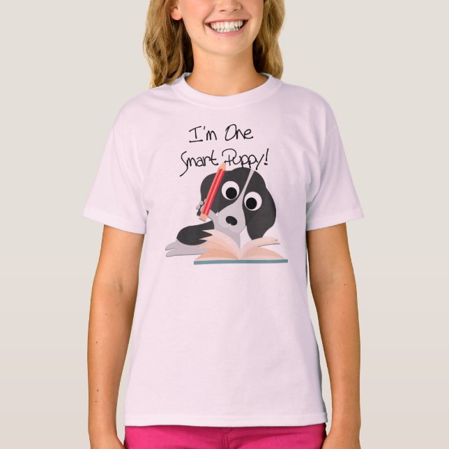 Camiseta Un perrito elegante (Anverso)