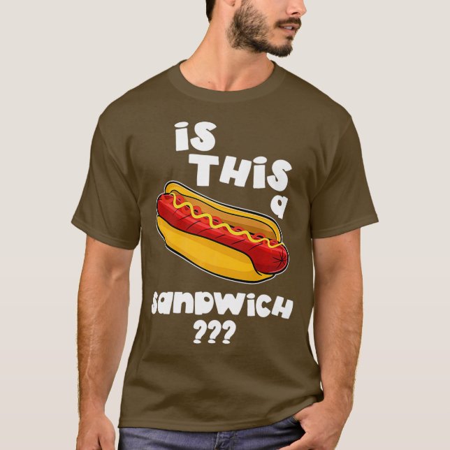 Camiseta Un Perro Caliente Gracioso Es Este Un Regalo De Sa (Anverso)