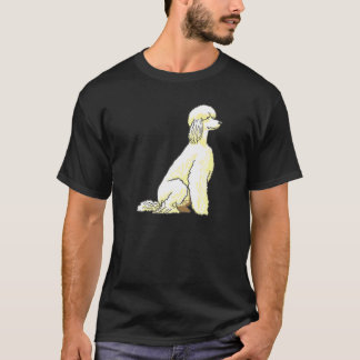 Camiseta Un perro caniche blanco realmente deslumbrante