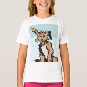 Camiseta Un Perro Con Ojos De Cachorro Azul