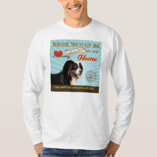 Camiseta Un perro de montaña de Bernese cariñoso hace