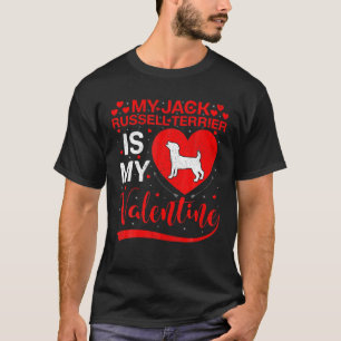 Camiseta Un Perro Divertido Me Gusta Mi Jack Russell Terrie
