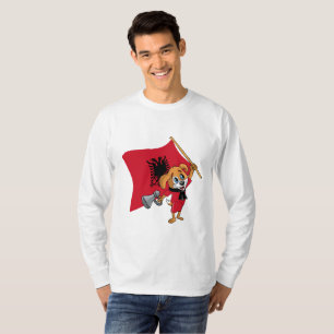 Camiseta Un perro fanático albanés