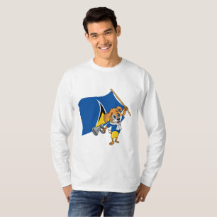 Camiseta Un perro fanático de Santa Lucía