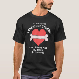 Camiseta Un Perro Pequeño Rama Toda La Barba No Bite Yorksh