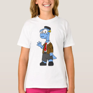 Camiseta Un Personalizado Brontosaurio Se Vestió Como Frank