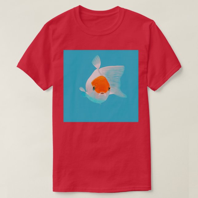 Camiseta un pez carpa (Diseño del anverso)