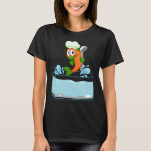 Camiseta Un pez lanzado fuera del tanque