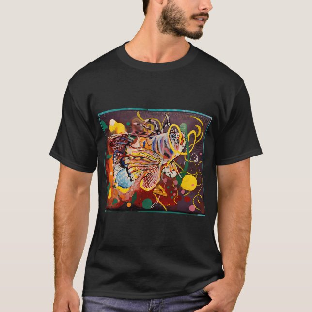 Camiseta Un pez león cebra (Anverso)