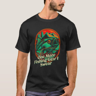 Camiseta Un pez más de pesca que yo sudo humo
