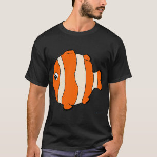 Camiseta Un pez payaso redondo estilo kugli de dibujos anim