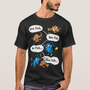 Camiseta Un pez, pez azul