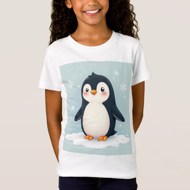 Camiseta un pingüino lindo (Anverso)